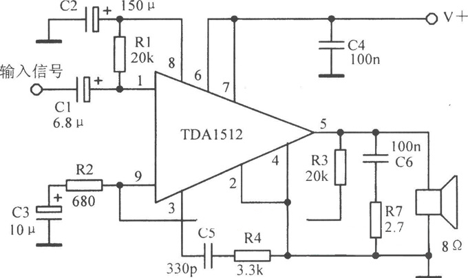 TDA1520A集成电路功放★_