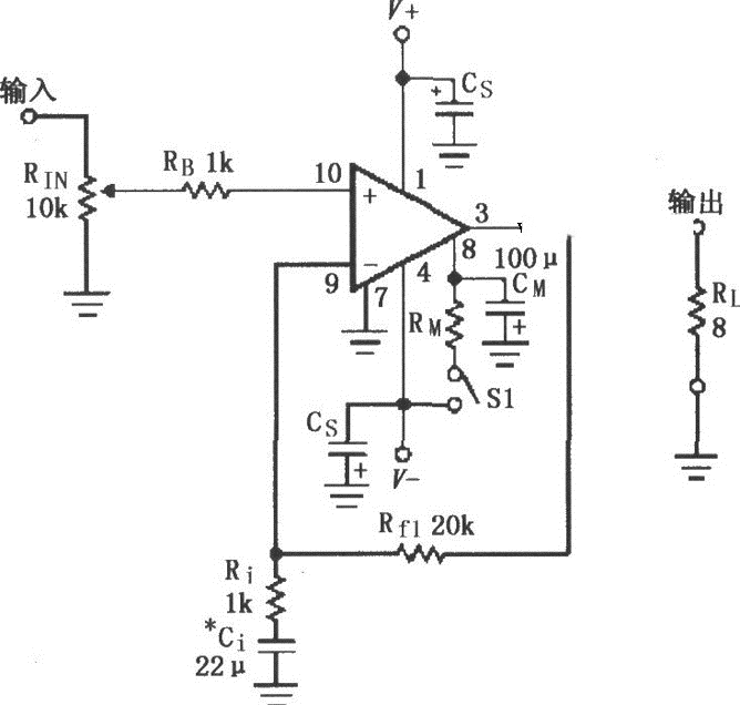 LM3876/3886双电源功放★_电路