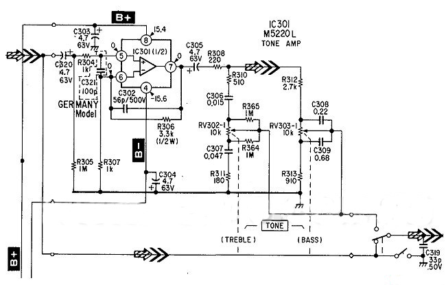 SONY索尼TA-F333ESL功放★_前级放大图纸