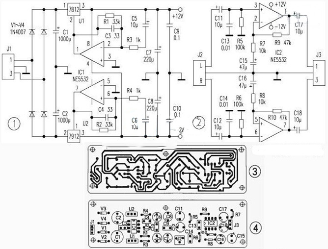 用NE5532制作优质前放