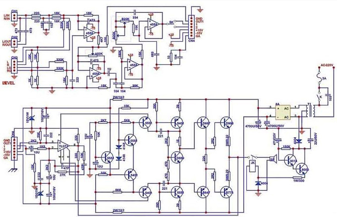 重低音功放★_电路