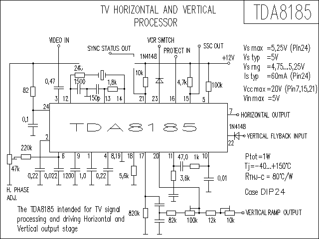 TDA8185功放★_电路