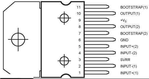 功放★_TDA2005典型应用图纸
