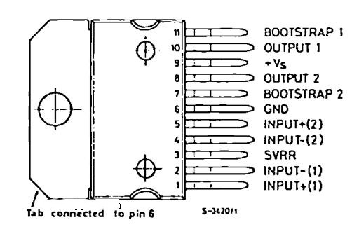 功放★_TDA2004典型应用图纸
