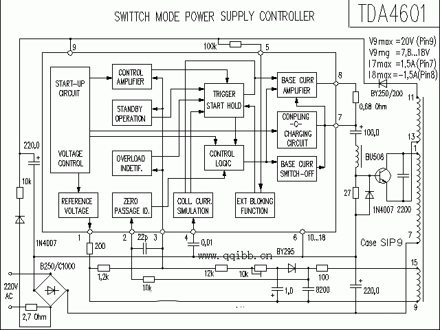 TDA4601功放★_电路