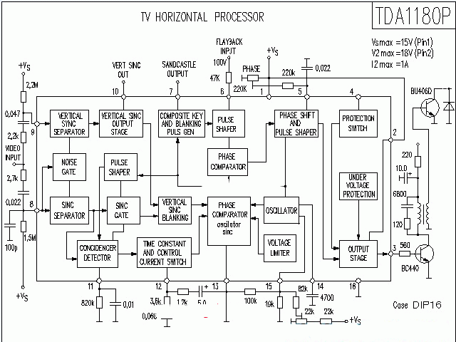 TDA1180P功放★_电路