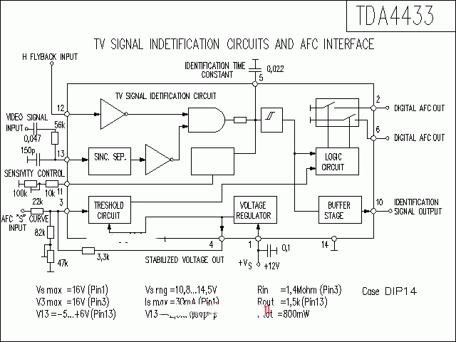 TDA4433功放★_电路