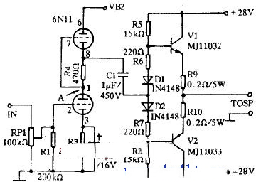 自制胆石混合式Hi-Fi功放★_