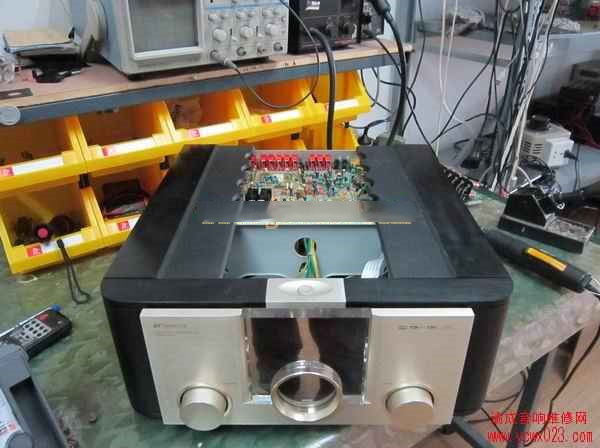 山水功放DM-10A旗舰功放不开机维修一例