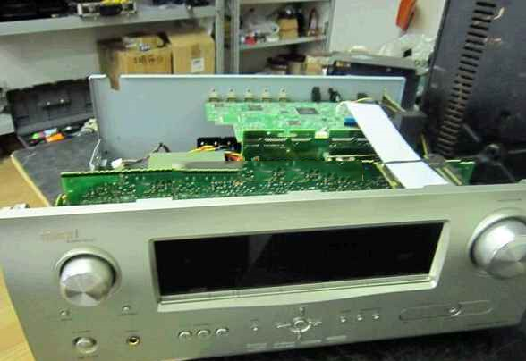 维修AVR-1611天龙功放不通电的检修思路实例