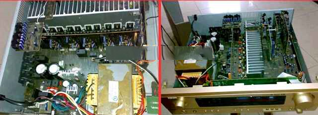 【案例】DENON天龙功放维修AVR-1404不开机一例