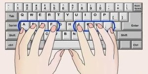 电脑键盘上的F和J键为什么会有凸起的一横？有什么作用？