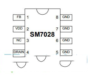 用VIPer12A代换SM7028修复电磁炉电源模块