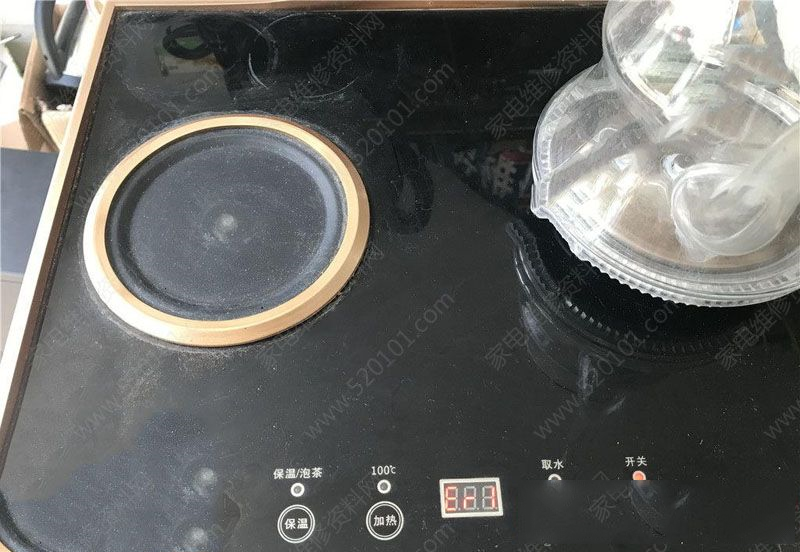 茶吧机饮水机显示ER1故障代码维修一例