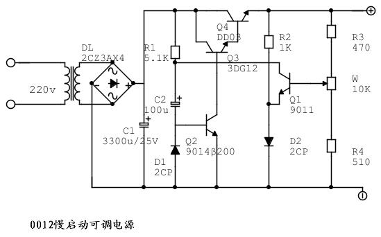 0012慢启动可调电源