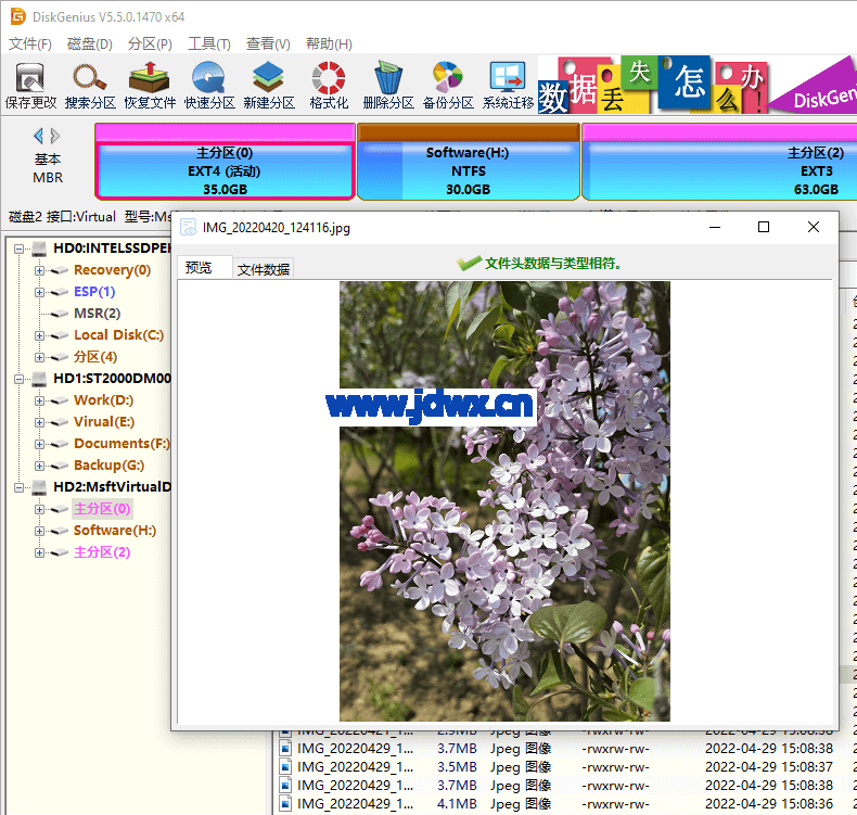 Windows访问ext4分区